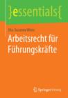 Image for Arbeitsrecht F r F hrungskr fte