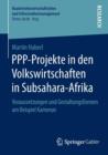 Image for PPP-Projekte in den Volkswirtschaften in Subsahara-Afrika