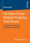 Image for The Value of Social Media for Predicting Stock Returns