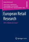 Image for European Retail Research : 2014, Volume 28, Issue I