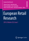 Image for European Retail Research: 2014, Volume 28, Issue I