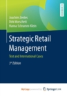 Image for Strategic Retail Management : Text and International Cases