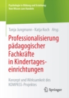Image for Professionalisierung padagogischer Fachkrafte in Kindertageseinrichtungen: Konzept und Wirksamkeit des KOMPASS-Projektes