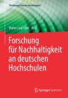 Image for Forschung fur Nachhaltigkeit an deutschen Hochschulen
