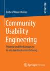 Image for Community Usability Engineering : Prozesse und Werkzeuge zur In-situ Feedbackunterstutzung