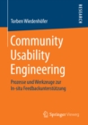 Image for Community Usability Engineering: Prozesse und Werkzeuge zur In-situ Feedbackunterstutzung
