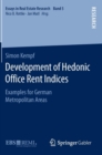 Image for Development of Hedonic Of?ce Rent Indices