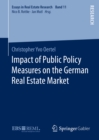 Image for Impact of Public Policy Measures on the German Real Estate Market