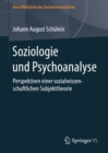 Image for Soziologie und Psychoanalyse: Perspektiven einer sozialwissenschaftlichen Subjekttheorie