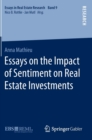 Image for Essays on the impact of sentiment on real estate investments