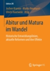 Image for Abitur und Matura im Wandel