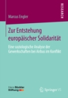 Image for Zur Entstehung europaischer Solidaritat
