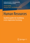 Image for Human Resources: Qualitatsaspekte der Ausbildung in der empirischen Forschung