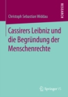 Image for Cassirers Leibniz und die Begrundung der Menschenrechte
