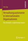 Image for Verwaltungsautonomie in internationalen Organisationen