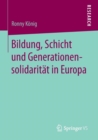 Image for Bildung, Schicht und Generationensolidaritat in Europa
