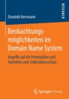 Image for Beobachtungsmoglichkeiten im Domain Name System