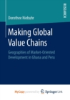 Image for Making Global Value Chains