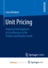 Image for Unit Pricing