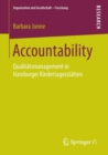 Image for Accountability : Qualitatsmanagement in Hamburger Kindertagesstatten