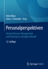 Image for Personalperspektiven: Human Resource Management und Fuhrung im standigen Wandel
