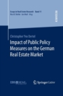 Image for Impact of Public Policy Measures on the German Real Estate Market
