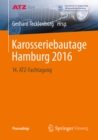 Image for Karosseriebautage Hamburg 2016: 14. ATZ-Fachtagung