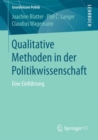 Image for Qualitative Methoden in der Politikwissenschaft