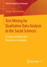 Image for Text Mining for Qualitative Data Analysis in the Social Sciences