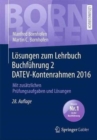 Image for Losungen zum Lehrbuch Buchfuhrung 2 DATEV-Kontenrahmen 2016