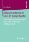 Image for Bilingualer Unterricht im Fokus der Biologiedidaktik