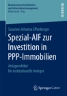 Image for Spezial-AIF zur Investition in PPP-Immobilien: Anlagevehikel fur institutionelle Anleger