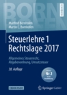 Image for Steuerlehre 1 Rechtslage 2017: Allgemeines Steuerrecht, Abgabenordnung, Umsatzsteuer