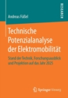 Image for Technische Potenzialanalyse der Elektromobilitat : Stand der Technik, Forschungsausblick und Projektion auf das Jahr 2025