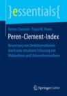 Image for Peren-Clement-Index : Bewertung von Direktinvestitionen durch eine simultane Erfassung von Makroebene und Unternehmensebene