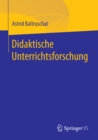 Image for Didaktische Unterrichtsforschung