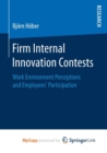 Image for Firm Internal Innovation Contests