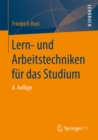 Image for Lern- Und Arbeitstechniken Fur Das Studium