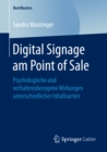 Image for Digital Signage am Point of Sale: Psychologische und verhaltensbezogene Wirkungen unterschiedlicher Inhaltsarten
