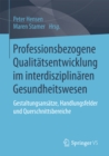 Image for Professionsbezogene Qualitatsentwicklung im interdisziplinaren Gesundheitswesen: Gestaltungsansatze, Handlungsfelder und Querschnittsbereiche