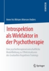 Image for Introspektion als Wirkfaktor in der Psychotherapie