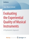 Image for Evaluating the Experiential Quality of Musical Instruments