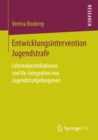 Image for Entwicklungsintervention Jugendstrafe: Lebenskonstellationen und Re-Integration von Jugendstrafgefangenen