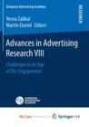 Image for Advances in Advertising Research VIII : Challenges in an Age of Dis-Engagement