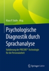 Image for Psychologische Diagnostik durch Sprachanalyse