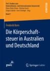 Image for Die Korperschaftsteuer in Australien und Deutschland