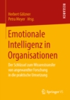 Image for Emotionale Intelligenz in Organisationen: Der Schlussel Zum Wissenstransfer Von Angewandter Forschung in Die Praktische Umsetzung
