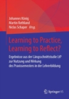 Image for Learning to Practice, Learning to Reflect?