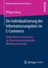 Image for Die Individualisierung des Informationsangebots im E-Commerce