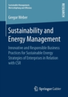 Image for Sustainability and Energy Management
